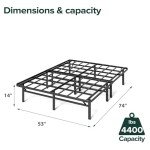 ZINUS SmartBase Super Heavy Duty Mattress Foundation 
