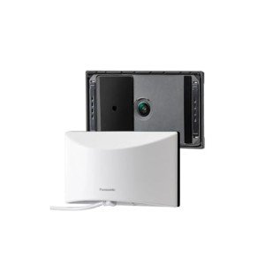 Panasonic HomeHawk Window Home Monitoring Camera for Outdoor Monitoring, Mounts to Inside Window, Color Night Vision, Wide Angle, 24/7 Full HD Recording, Person Detection, Alexa Compatible KX-HNC500