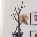 Kings Brand Bronze - Finish Metal Hall Tree Coat & Hat Rack with Branches