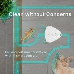 EVERYBOT Three-Spin Robot Mop - Ultra Quiet Smart Mopping Robot Cleaner Only | Powerful Stylish 3 Spin Wet Mop for Hard Floor & Tile Cleaning with Remote Control | Large Water Tank