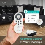 EVERYBOT Three-Spin Robot Mop - Ultra Quiet Smart Mopping Robot Cleaner Only | Powerful Stylish 3 Spin Wet Mop for Hard Floor & Tile Cleaning with Remote Control | Large Water Tank