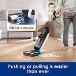 Tineco Floor ONE S7 PRO Smart Cordless Floor Cleaner, Wet Dry Vacuum Cleaner & Mop for Hard Floors, LCD Display, Long Run Time, Great for Sticky Messes and Pet Hair, Centrifugal Drying Process