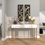 CosmoLiving by Cosmopolitan Aluminum Pillar Candle Holder with Dripping Melting Designed Legs, Set of 3 12", 10", 8"H, Gold