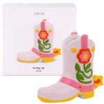 Colorful Cowboy Boot Vase for Flowers or Pens