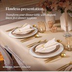 Servietto Disposable Linen-Feel Guest Towels [Pack of 1000] - Disposable Cloth-Like Hand Towels - Soft and Absorbent Paper Napkin for Kitchen, Bathroom, Party, Wedding, Or Event