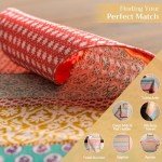 Maison d' Hermine Cloth Placemat 100% Cotton Set of 4 Decorative Washable Place Mats Table Placemat, Dining, Kitchen, Parties & Camping, Provence - Spring/Summer