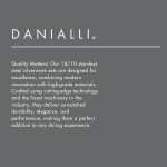 DANIALLI 60 Piece Silverware Set For 12, 18 10 Stainless Steel Silverware Set, Modern Fidenza Hammered Flatware Set, Knife/Fork/Spoon & Long Teaspoon/Salad Fork Mirror-Polished Dishwasher Safe Cutlery
