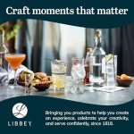Libbey Heavy Base Tumbler Glasses, 15.5-ounce, Set of 8