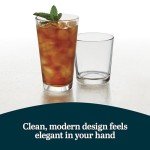 Libbey Flare 16-Piece Tumbler and Rocks Glass Set