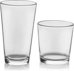 Libbey Flare 16-Piece Tumbler and Rocks Glass Set