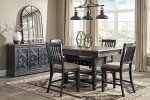Tyler Creek Black and Gray Dining Room Server