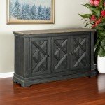 Tyler Creek Black and Gray Dining Room Server