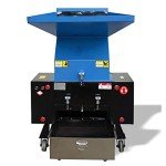 HayWHNKN Plastic Shredder 7.5KW Disintegrator Machine Electric Chipper Granulator Plastic Bottle Cardboard Grinder Mill Rubber Crusher 220V (No.400 7.5KW)