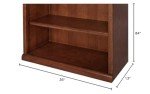 Martin Furniture 84'' Wood Bookcase, Brown, HO3684/B