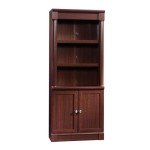 Sauder Palladia Library Bookcase with Doors