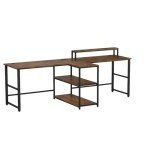 SEDETA 94.5" Dual Home Office Desk with Storage