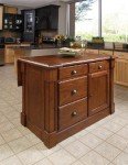 Aspen Rustic Cherry Kitchen Island by Home Styles