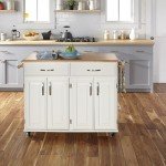 Dolly Madison White Kitchen Cart by Home Styles