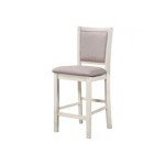 Amy Farmhouse Kitchen Counter Island Table with Storage