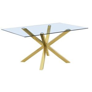 Best Quality Furniture Dining Table Only Gold