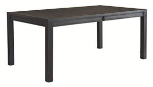 Signature Design by Ashley Jeanette Rectangular Dining Room Table, Black