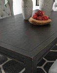 Jeanette Black Rectangular Dining Table by Ashley