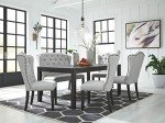 Jeanette Black Rectangular Dining Table by Ashley