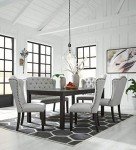 Jeanette Black Rectangular Dining Table by Ashley