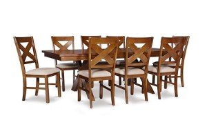 Powell 9 Piece Wooden dining set