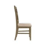 Picket House Furnishings Stanford Round 7PC Dining Set-Table & Six Chairs
