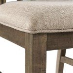 Picket House Furnishings Stanford Round 7PC Dining Set-Table & Six Chairs