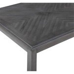 New Classic Furniture Gia 5-Piece Dining Set with 1 Table and 4 Chairs, 48-Inch, Gray