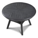 Gia 5-Piece Round Dining Set in Gray