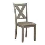 Homelegance 6-Piece Pack Dinette Set, Gray