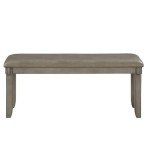 Homelegance 6-Piece Pack Dinette Set, Gray
