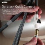 Moen Camerist Oil-Rubbed Bronze One-Handle, Single Hole Kitchen Faucet with Pullout Spout, Bathroom Sink has Deck Plate for Three-Hole Countertop, Drain Trim Included, 7545ORB