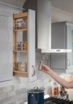 Hardware Resources WFPO330 Wall Cabinet Filler Pullout, Hard Maple