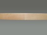 32 in Banded Wood Kidney Lazy Susans 2-Shelf