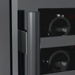 Avallon AWC151DBLSS 15 Inch Wide 23 Bottle Capacity Free Standing Wine Cooler with LED Lighting and Double Pane Glass