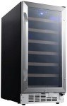 EdgeStar CWR302SZ 15 Inch Wide 25 Bottle Built-In Wine Cooler