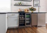 EdgeStar CWB2886FD 30-Inch Built-in Wine and Beverage Cooler with French Doors
