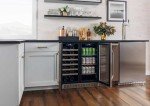 EdgeStar CWB2886FD 30-Inch Built-in Wine and Beverage Cooler with French Doors