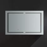 Fresca Spazio 48" Wide x 30" Tall Bathroom Medicine Cabinet w/LED Lighting & Defogger
