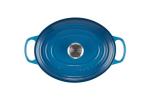 Le Creuset Enameled Dutch Oven Cast Iron Signature Oval Casserole, 29cm, 5 Qt, Marseille