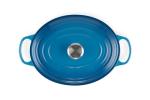 Le Creuset Enameled Dutch Oven Cast Iron Signature Oval Casserole, 31cm, 6.75 Qt, Marseille