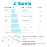 Zobesta Linen Sage Tablecloth Green Cotton Table Clothes for Rectangle Tables, Heavy Duty Washable Farmhouse Soft Boho Tablecloth for Kitchen Dinning Party (Sage Green, 53 x 70 Inch)