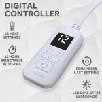 Queen Heated Water-Resistant Mattress Pad by Sunbeam