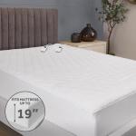 Queen Heated Water-Resistant Mattress Pad by Sunbeam