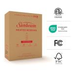 Queen Heated Water-Resistant Mattress Pad by Sunbeam