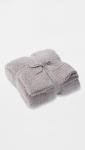 Barefoot Dreams CozyChic Dove Gray Throw Blanket